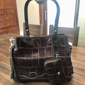 Dooney & Bourke | Croc Embossed Leather Tote